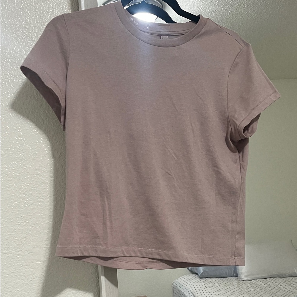 SKIMS Mauve Short Sleeve Tee